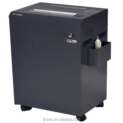 China Heavy Duty Cross Cut Paper Shredder JP-520C Commercial Cross Cut Paper Shredders With Metal Frame for sale