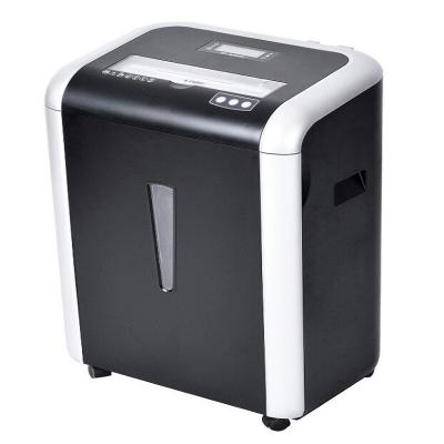 China 17 Sheets Capacity JP-850C Micro Paper Shredder Machine Normal Cut Cut Size 2*10mm for sale