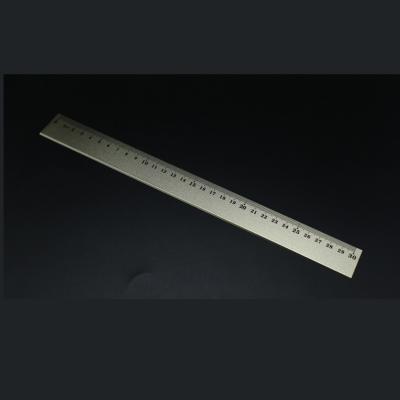 China Custom Logo Eco-Friendly/Competitive Price JSM 30cm Silver Factory Direct Supply Sell High Precision Metric Architectural Scale Aluminum Ruler for sale