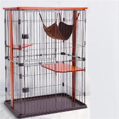 China Factory Sale Breathable Pet Cage High Quality Cat Cages Enclosures Tall for sale