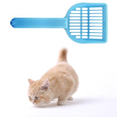 China Sustainable Wholesale Pet Supplies Lovely Cat Sand Dog Shovel Cleaning Leakage Sand Shovel Lightweight Plastic Scoop for sale