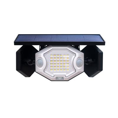 China Morden led  sensor night lights 3 modes Solar panel wall lights motion sensor outdoor security light led for sale