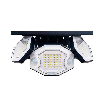 China Wall OEM ODM 100 led outdoor wall mount solar sensor light powered led  solar sensor wall light outdoor for sale