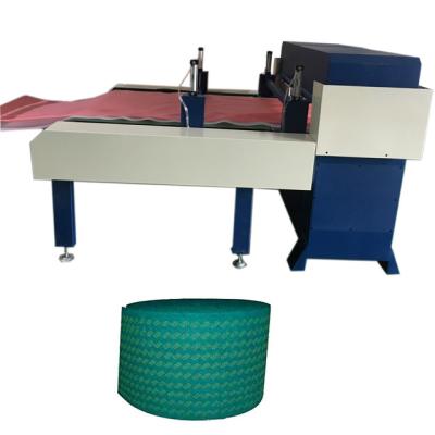 China 250 mm Cleaning Scouring Pad Production Line Machine for Smooth and Fast Cleaning for sale