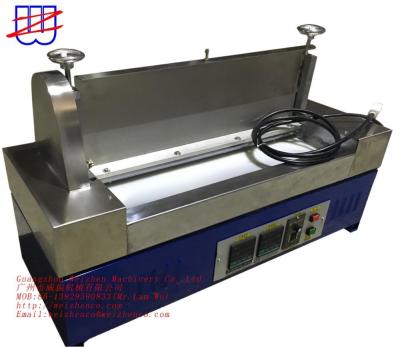 China Electric Driven WZ-S800L Packaging Foam Hot Melt Glue Roller Coat Machine for sale