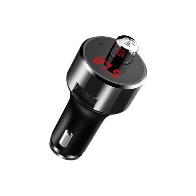 China CAR CHARGER Bluetooth 5.0 Car Kit Fm Transmitter Hands Free 2022 MP3 Player With Dual Usb Car Charger for sale