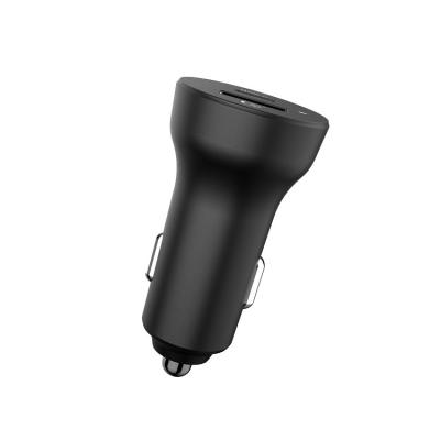 China High Speed ​​Type C Car Usb Car Charger Mini Dual Usb Mobile Charger C2 Ports Fast Charging Fast Car Charger Adapter For Iphone Charging for sale