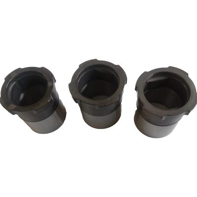 China Pipe lines connect 45 soft steel socket shroud from taper to ellipsoid head for sale