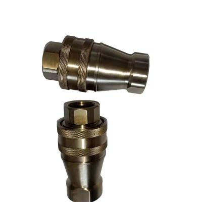 China Hose Lines Connect Brass Kzd Hydraulic Quick Connect Disconnect Quick Coupling for sale