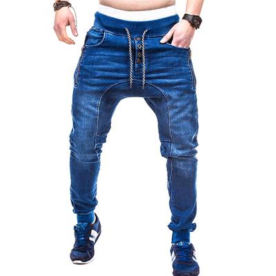 China QUICK DRY Elastic Waistband Jogger Jeans Slim Style For Men for sale