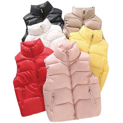 China Waterproof Multicolor Waterproof Windproof Down Vest For Women for sale