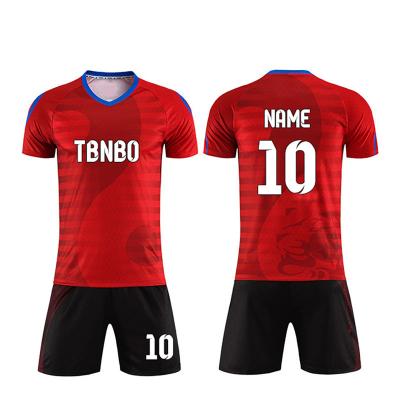 China Shirts & Tops Wholesale Soft Sublimation Printing Custom Made Thai Quality Argentina Soccer Jersey Set for sale