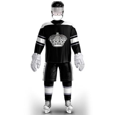 China Shirts & Tops Custom Logo Professional Youth Double Sided Reversible Custom Team Ice Hockey Jersey for sale