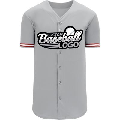 China Cheap Wholesale Antibacterial Custom Logo Softball Jerseys Softball Jerseys Baseball Uniforms for sale