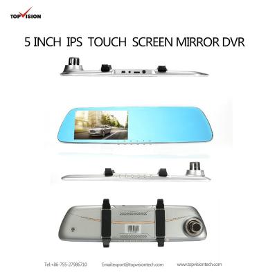 China 5inch touch screen vcr bedienungsanleitung car cam wdr hd car dvr 1080p user manual dvr dash cam with hard drive TRM037 for sale