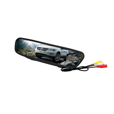 China 4.3 inch 4.3 inch Tft LCD Car Rear View Mirror Monitor for sale