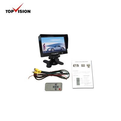 China TX7006 7inch Car Stand Monitor Alone With Sun Shade 7