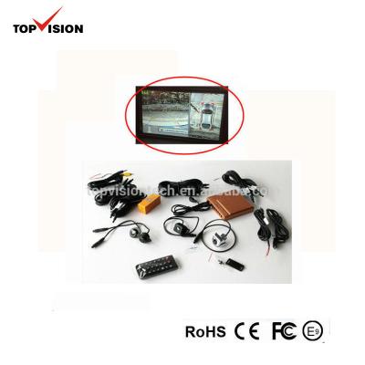 China 360 degree full around view car camera surveillance system& mobile dvr used in cars bus/truck RVS006 for sale