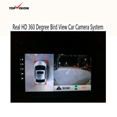 China 1280(H)X720(V) NEW HD 720P Car Side View Camera 360 Degree Surround Bird View System For Car Safe Driving 4 Channels Around View Monitor for sale