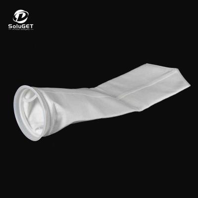 China Hotels NMBPP Series High Dirt Holding Capacity 20 Micron PP Liquid Filter Bag Industry Felt Filter Bags For Water Filtration for sale