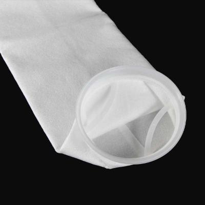 China Hotels NMB Series High Temperature Resistance 1/3/5/10 Micron PTFE Membrane Filter Bag Micron Filter Bags For Industrial Filtration for sale