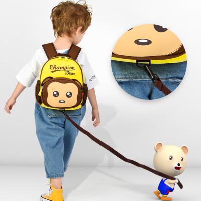 China 3D Anti-theft Waterproof Children Kids Backpack Animal Image Cartoon Kids School Bag For Preschool Toddler for sale