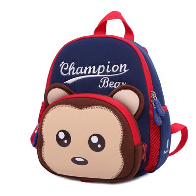 China Lightweight Waterproof Children School Bags Girls Boys 3D Cartoon Animal Kids Backpack for sale