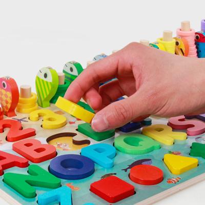 China Toying Wooden 3D Puzzle Toys Wholesale Customized Cartoon Children Self Assemble Educational Toys for sale