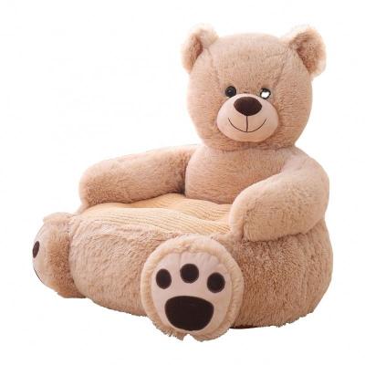 China EUROPEAN Bear Inflatable Seats With Soft Plush Toys Stuffed Animals For Little Kids Installed On A Baby Sofa for sale