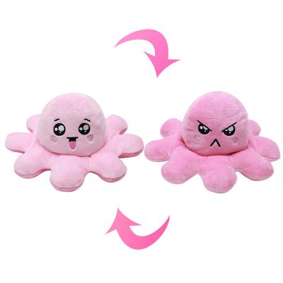 China Reversible Octopus Plush Dolls Factory Wholesale Cute Octopus Stuffed Plush Reversible Stuffed Toy for sale