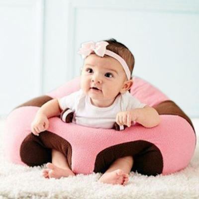 China AliGan baby plush cushion soft baby learning chair plush toys kids kawaii animals plush new creative cartoon sofa for sale