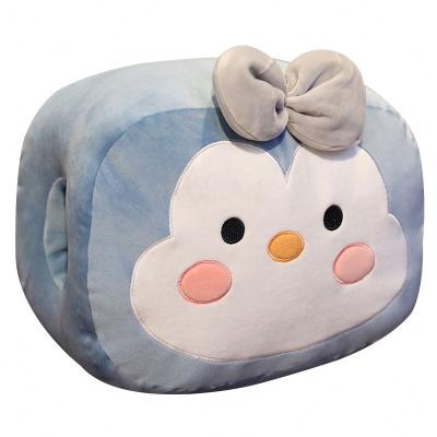 China Creative Plush Toy Nap Pillow Stuffed Animal Hand Warm Cushion Spot Cartoon Fruit Pillow for sale