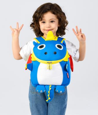 China Kindergarten Children Baby Cartoon School Bag Waterproof Cute Animal Backpack for sale