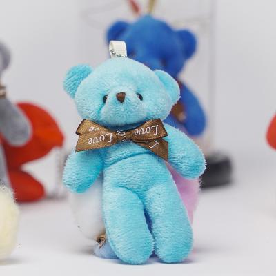 China Custom Plush Toy OEM Manufacturer Mini Teddy Bear Key Chain for sale