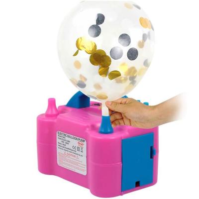 China Toy Wholesale Cheap Balloon Party Advertising Accessories PP Material Hand Held Electric Balloon Pump Inflation Pump for sale