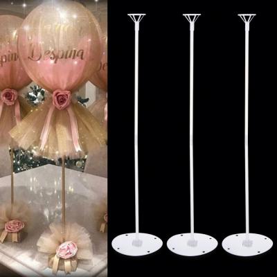 China Promotional Balloon Stick Column Holder Column Balloon Table Wedding Decor Toy Balloons Stand Birthday Party Decoration Home Accessories for sale