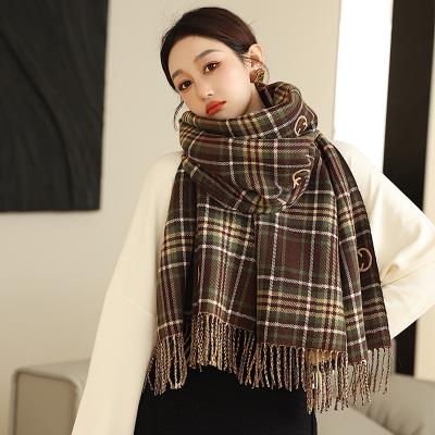 China Wholesale New Arrival Winter Cashmere Ladies Knitted Poncho Wraps Pashmina Crochet Cape Other Scarves And Shawls For Women for sale