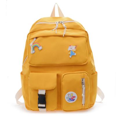 China Waterproof Classic Cute Fashion Canvas Unisex Mini Kids School Backpack For Children for sale