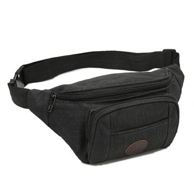 China Wholesale Water Proof Women Small Mini Running Waist Bag Canvas Pussy Pack Worthless Travel for sale