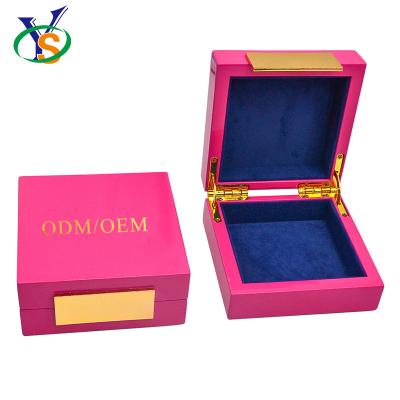 China Small Ring Gift Storage Solid Wood Jewelery Boxes from Morden Handcrafts Chandelier Girls Wooden Jewelery Box for sale