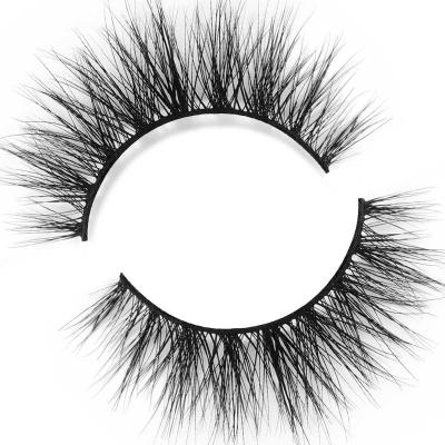 China Mainly Oscillating Beauty MM36 Mink Eyelash Vendor 3D Mink Fluffy Lashes Custom Packaging for sale