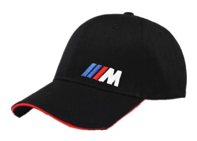 China Embroidered Logo Racing Ball Caps , 6 Panel Adjustable Mens Racing Hats for sale