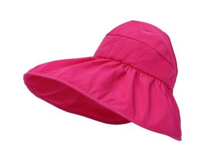 China Foldable Waterproof Sun Hat For Beach , Breathable Waterproof Wide Brim Hat for sale