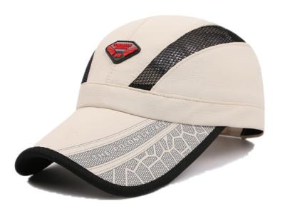 China Sports Mens Adjustable Hats With Strap 100% Polyester Material Custom Logo for sale