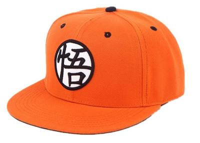 China Hut des Japan-Anime-Drache-Ball-Z, Gott-Buchstabe gestickte Baseballmützen für Hip Hop zu verkaufen