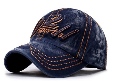 China Adult Cotton Embroidered Baseball Caps Antique Casquette For Outdoor Sports for sale