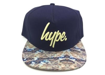 China HYPE 3D Emboridery Stylish 5 Panels Snapback Baseball Caps for sale