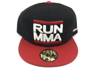 China Stylish 6 Panels 3D Embroidery Snapback Baseball Caps for sale