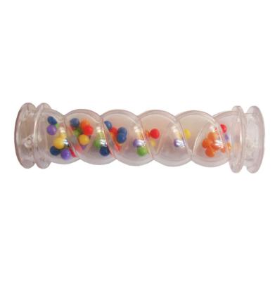 China Soft Non-Toxic BPA Free Baby Hearing Toy Plastic Bell Rattle For 0-24 Months Infants for sale