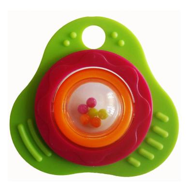 China Soft BPA Free Baby Chew Toys Educational Hand Rattle Kids Toys Plastic Baby Rattle for sale